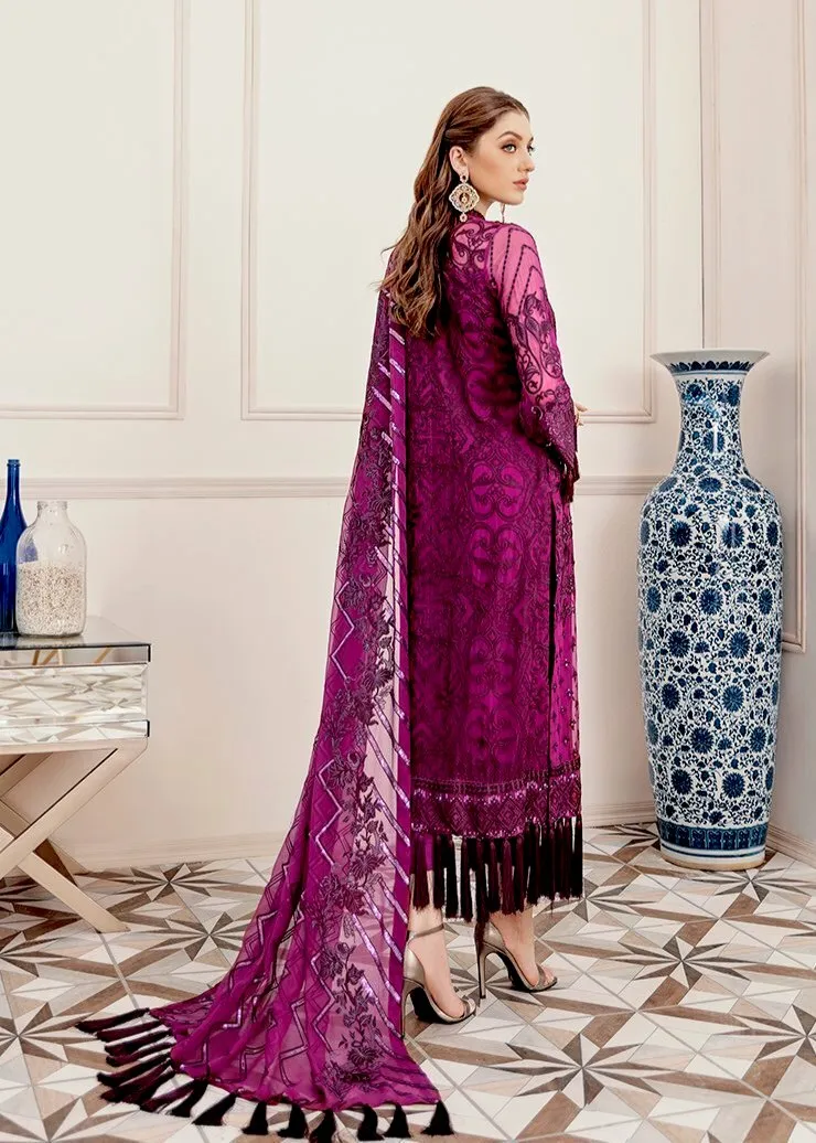 Afrozeh La Fuchsia Luxury Collection 2020 – Tempest of Grapes