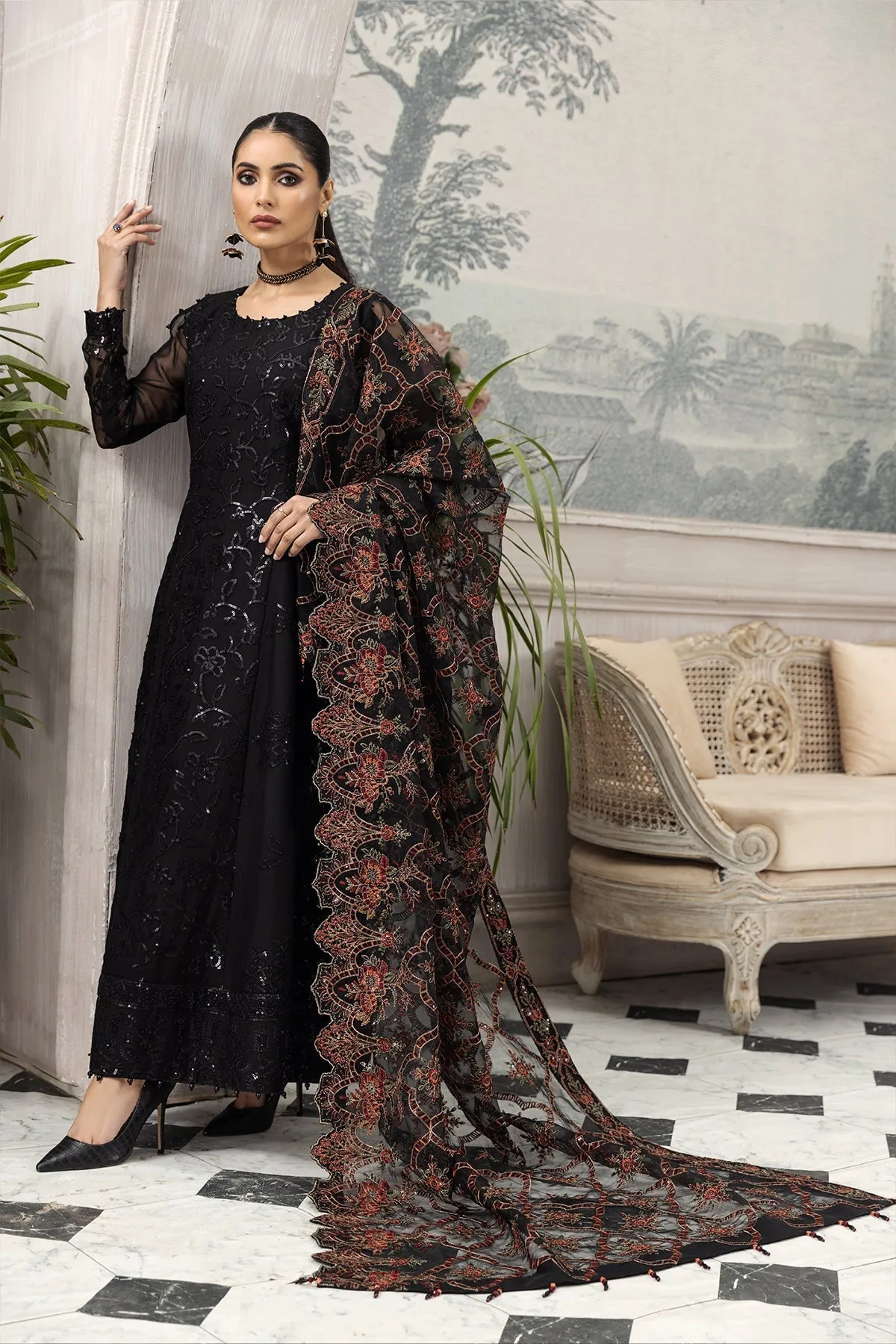 Alizeh Ik Dastaan Embroidered Chiffon Collection – Arman