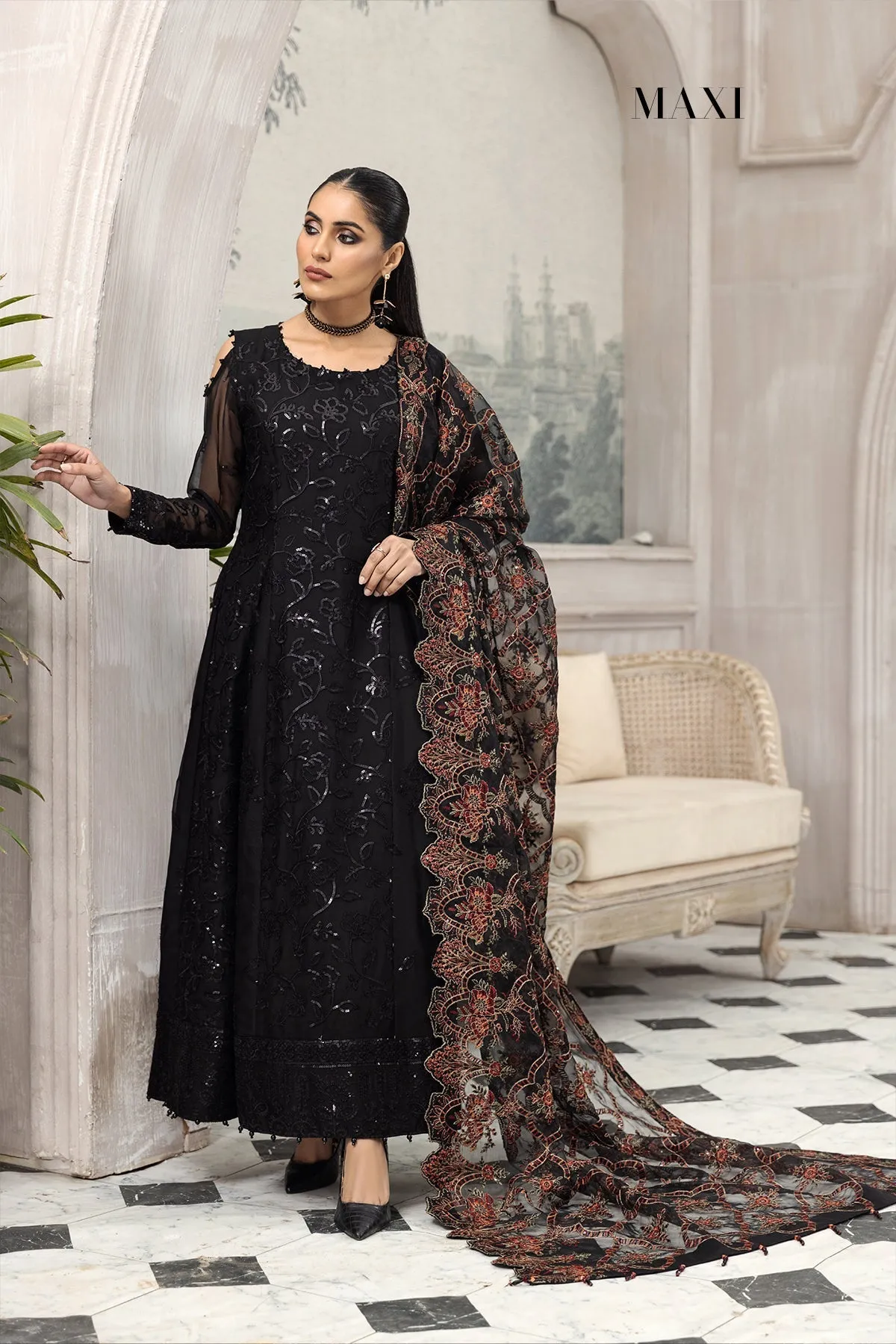 Alizeh Ik Dastaan Embroidered Chiffon Collection – Arman