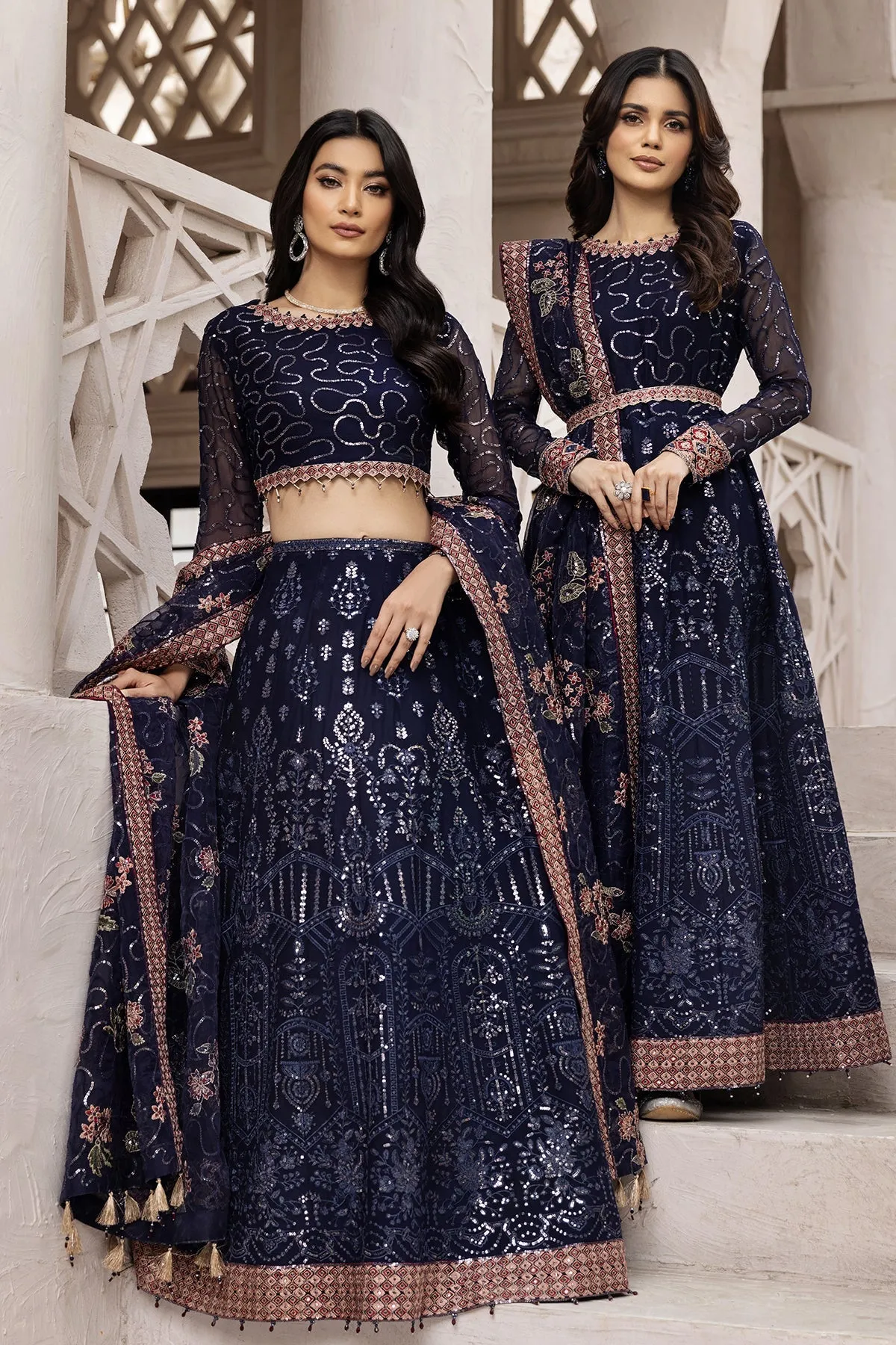 Alizeh Muhtesem Embroidered Festive Chiffon Collection 2022 – Melike