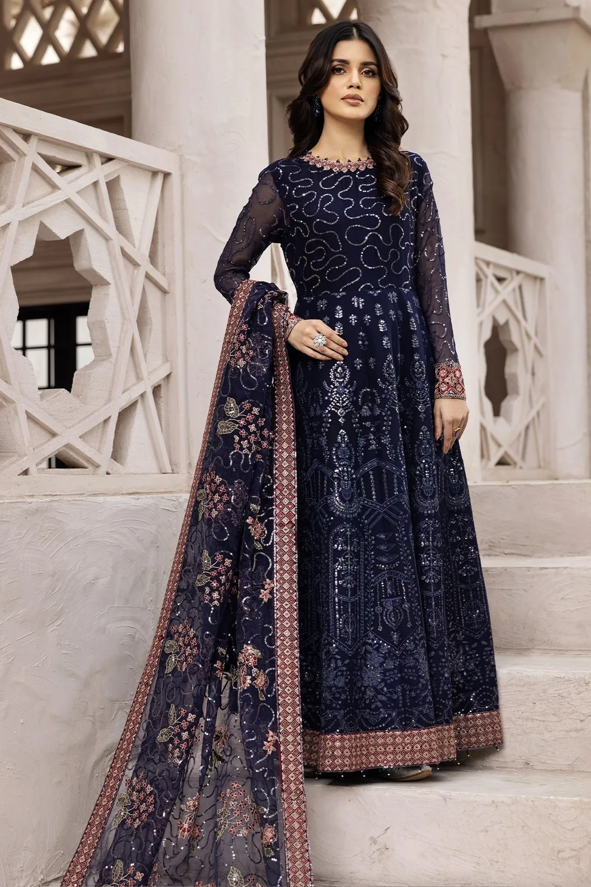 Alizeh Muhtesem Embroidered Festive Chiffon Collection 2022 – Melike