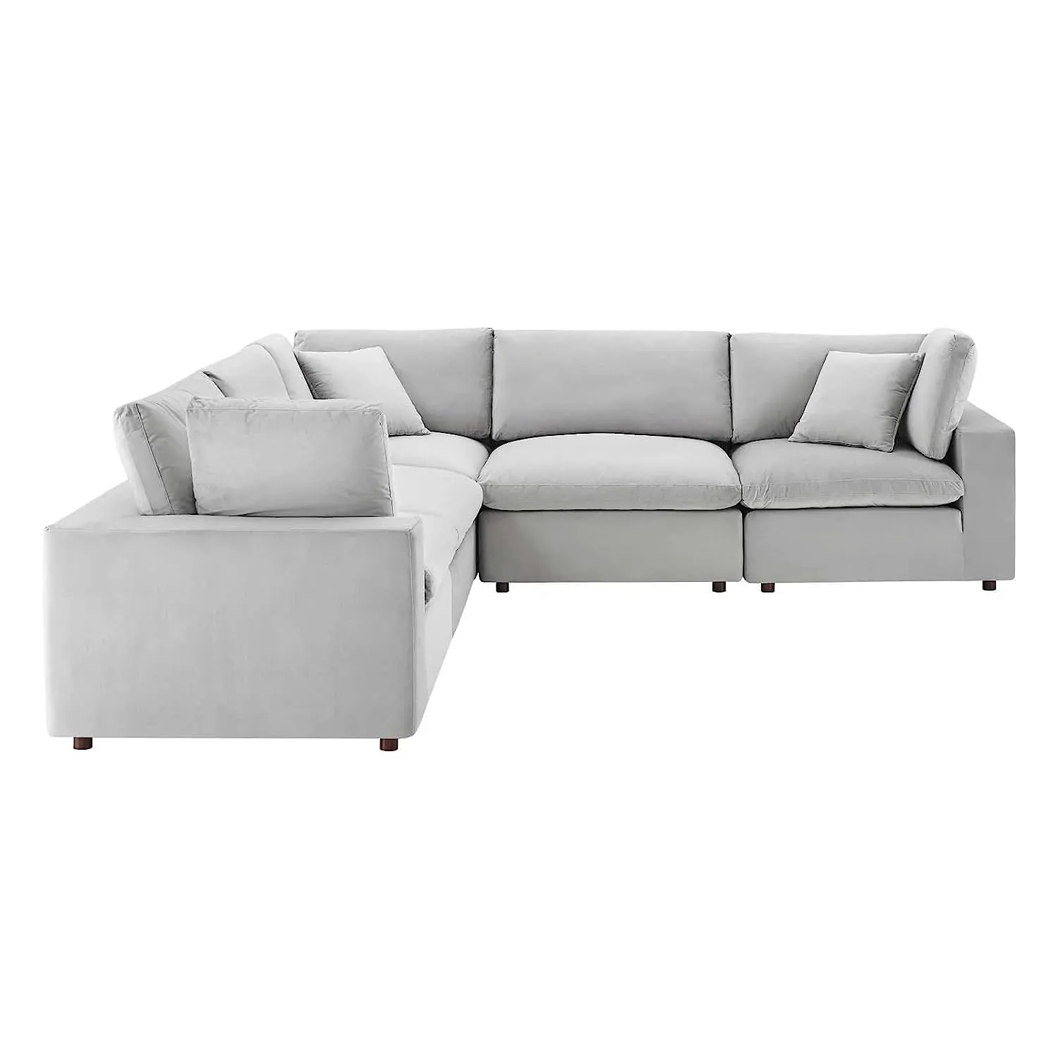 Alston Fabric L Shape 5 Seater Corner Sofa | 5 Seater Sofa