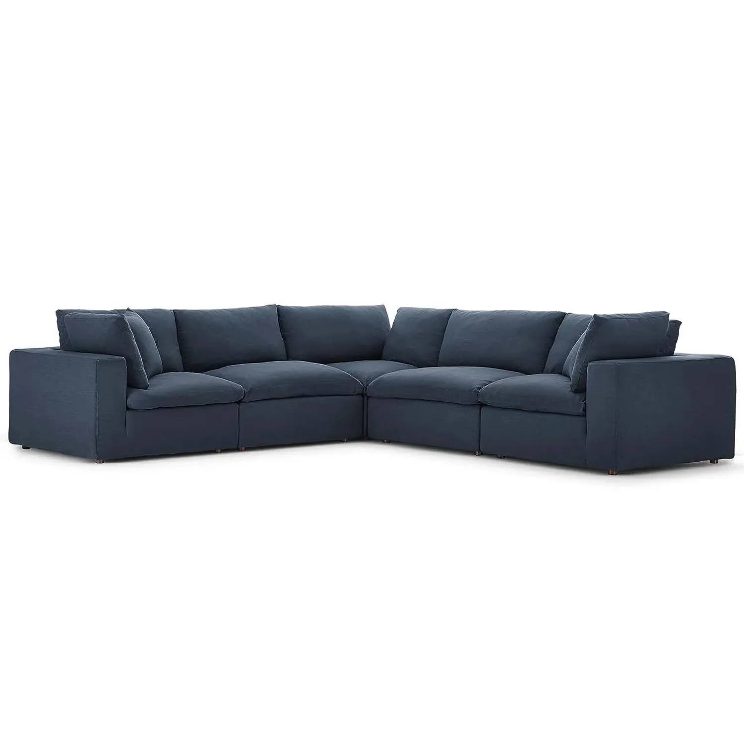 Alston Fabric L Shape 5 Seater Corner Sofa | 5 Seater Sofa