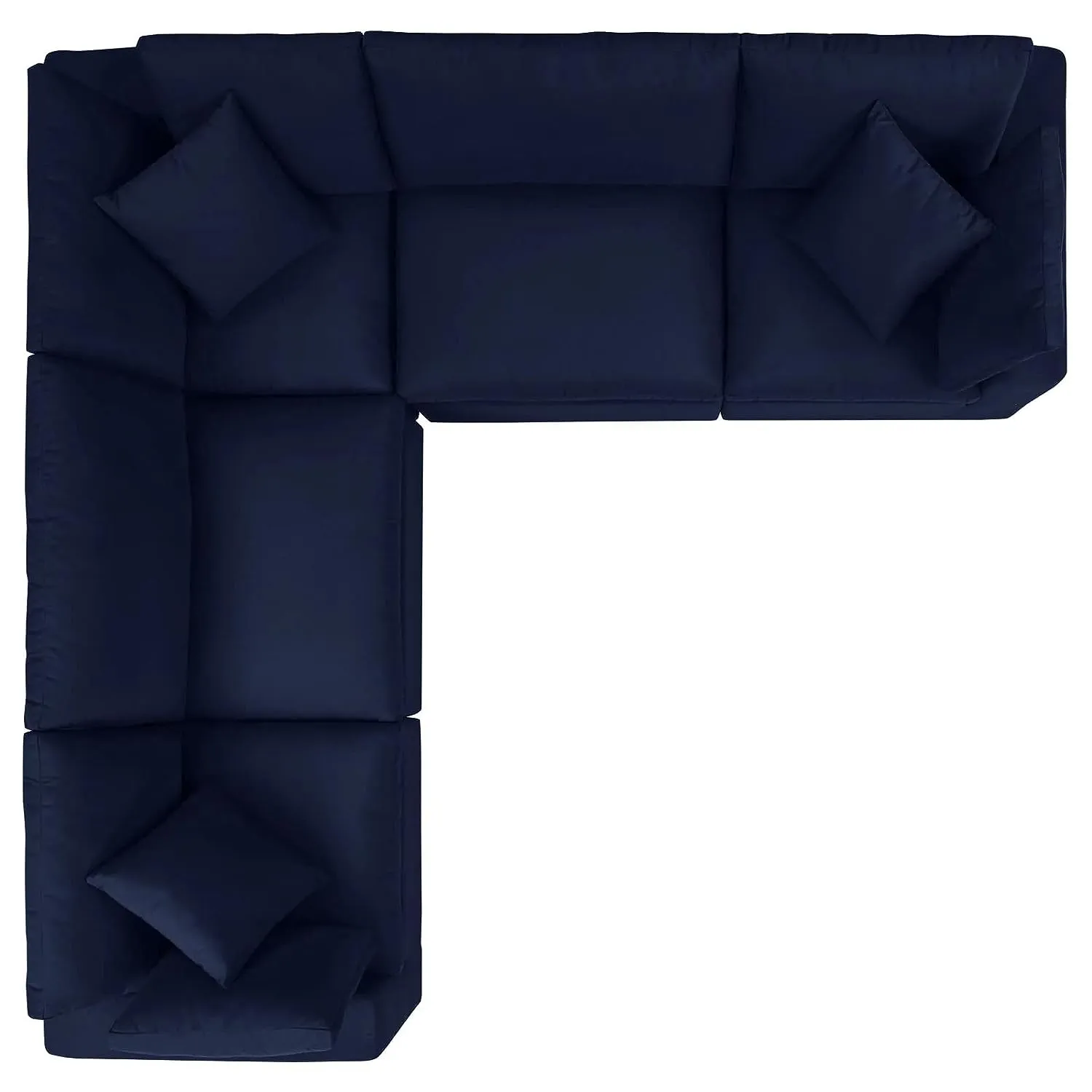 Alston Fabric L Shape 5 Seater Corner Sofa | 5 Seater Sofa