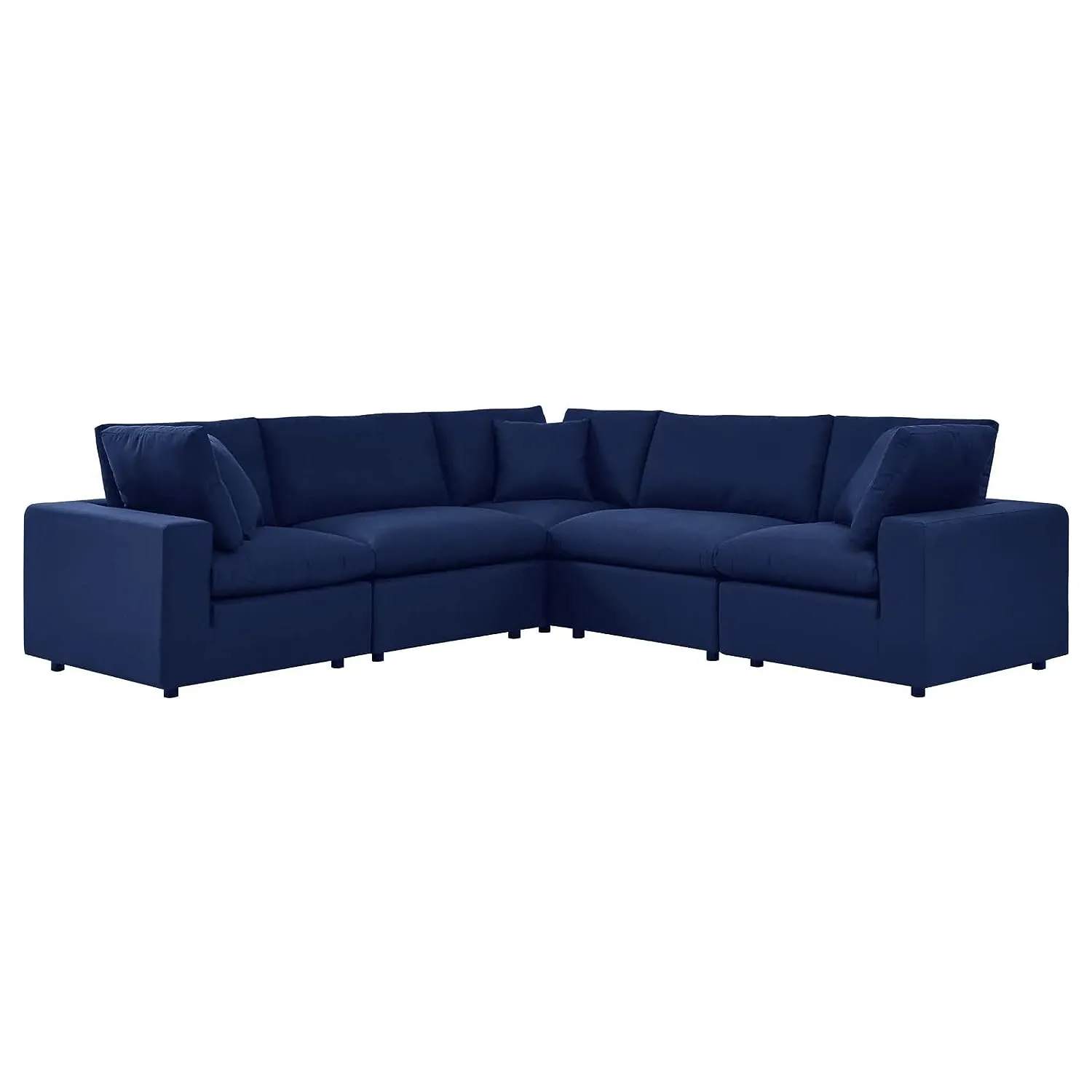 Alston Fabric L Shape 5 Seater Corner Sofa | 5 Seater Sofa