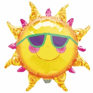 Anagram 61cm Smiley Sun Foil Balloon