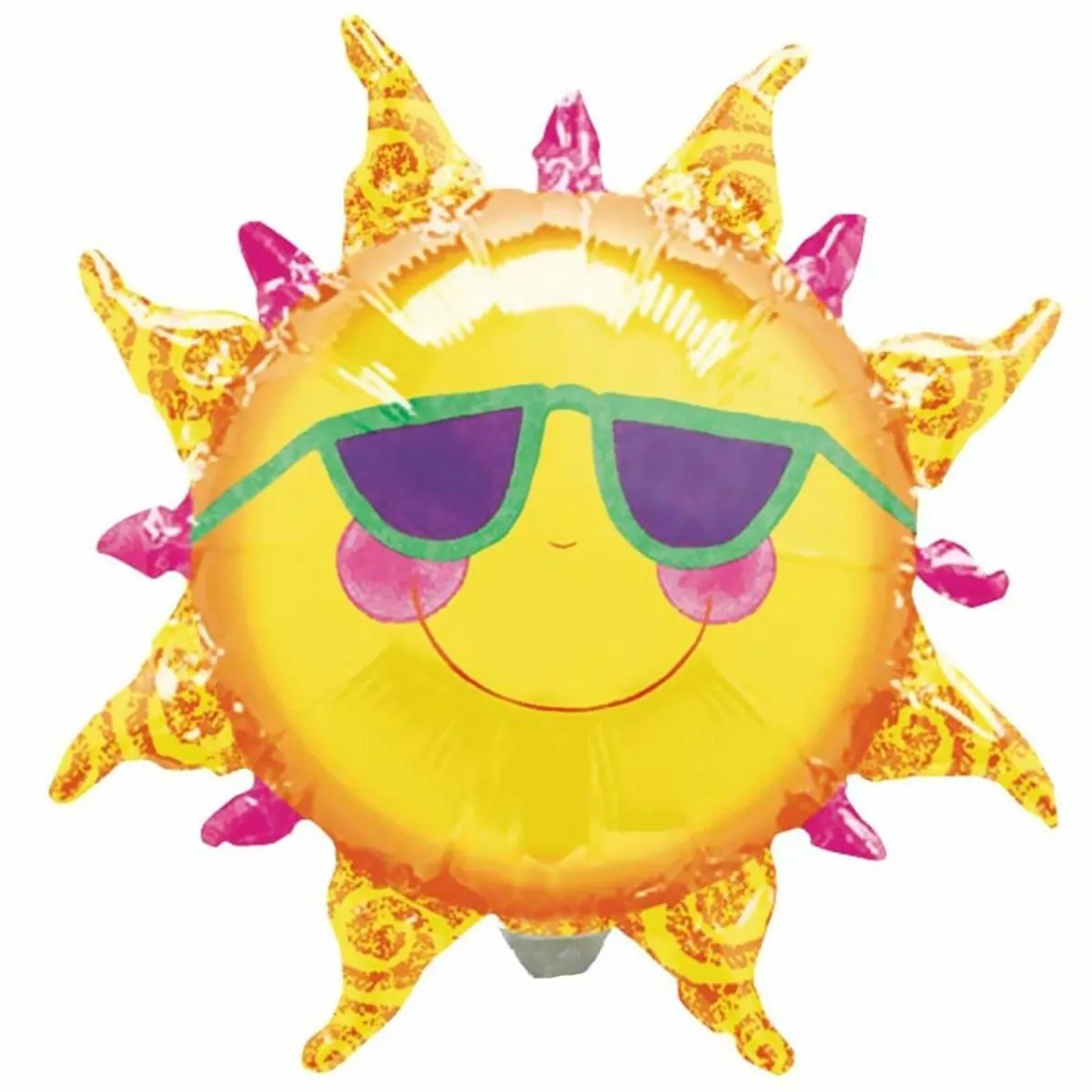 Anagram 61cm Smiley Sun Foil Balloon