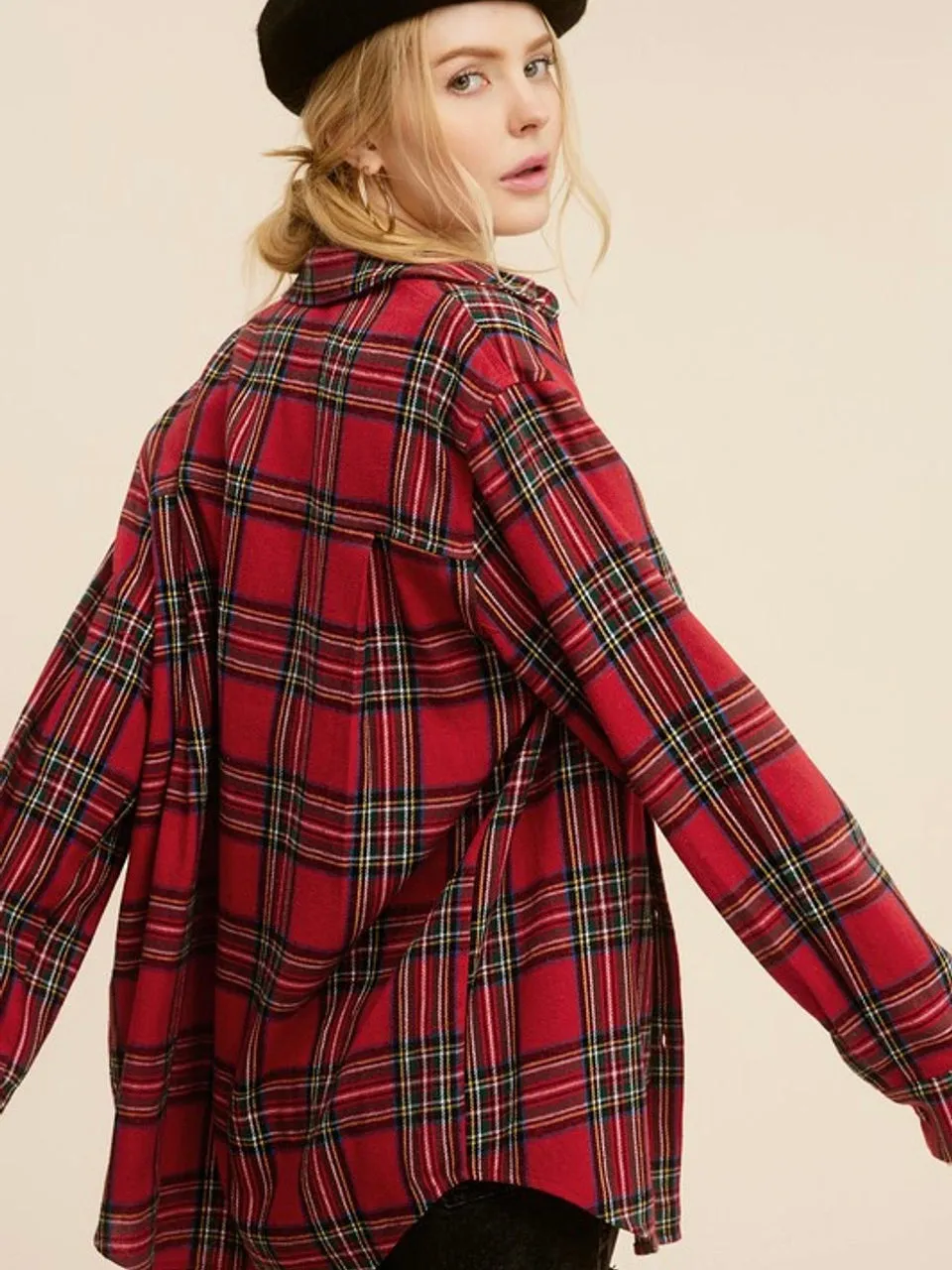Avril Button Down