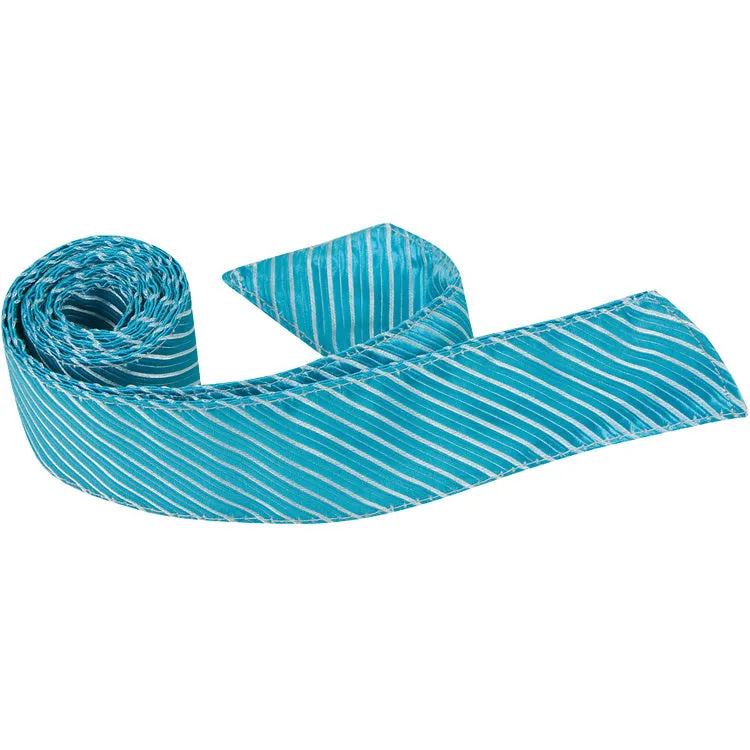 B18 - Turquoise Pinstripe - Standard Width