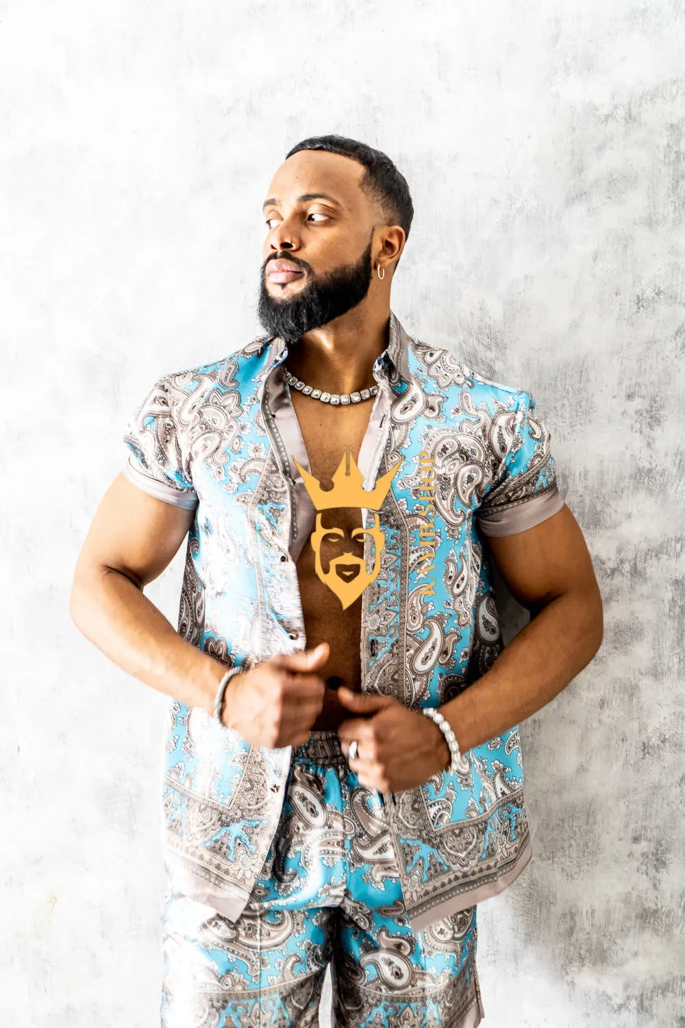Barocco Silk Set for Men - Elevate Your Style Game with Opulence and Elegance - Individually Tailored to Perfection