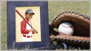 Baseball and Softball Framed Slide Styles