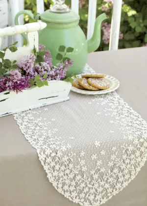 Blossom Lace Table Runners 38"