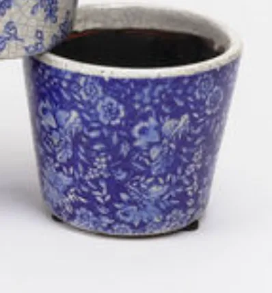 Blue & White Pot, 6 Styles