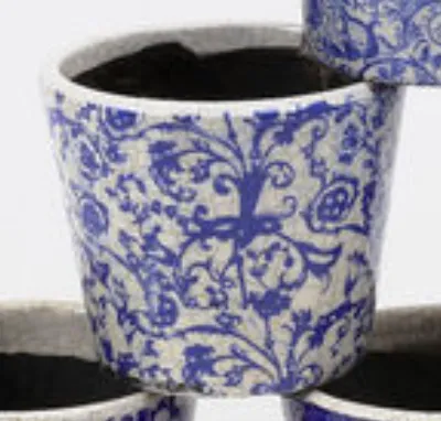 Blue & White Pot, 6 Styles