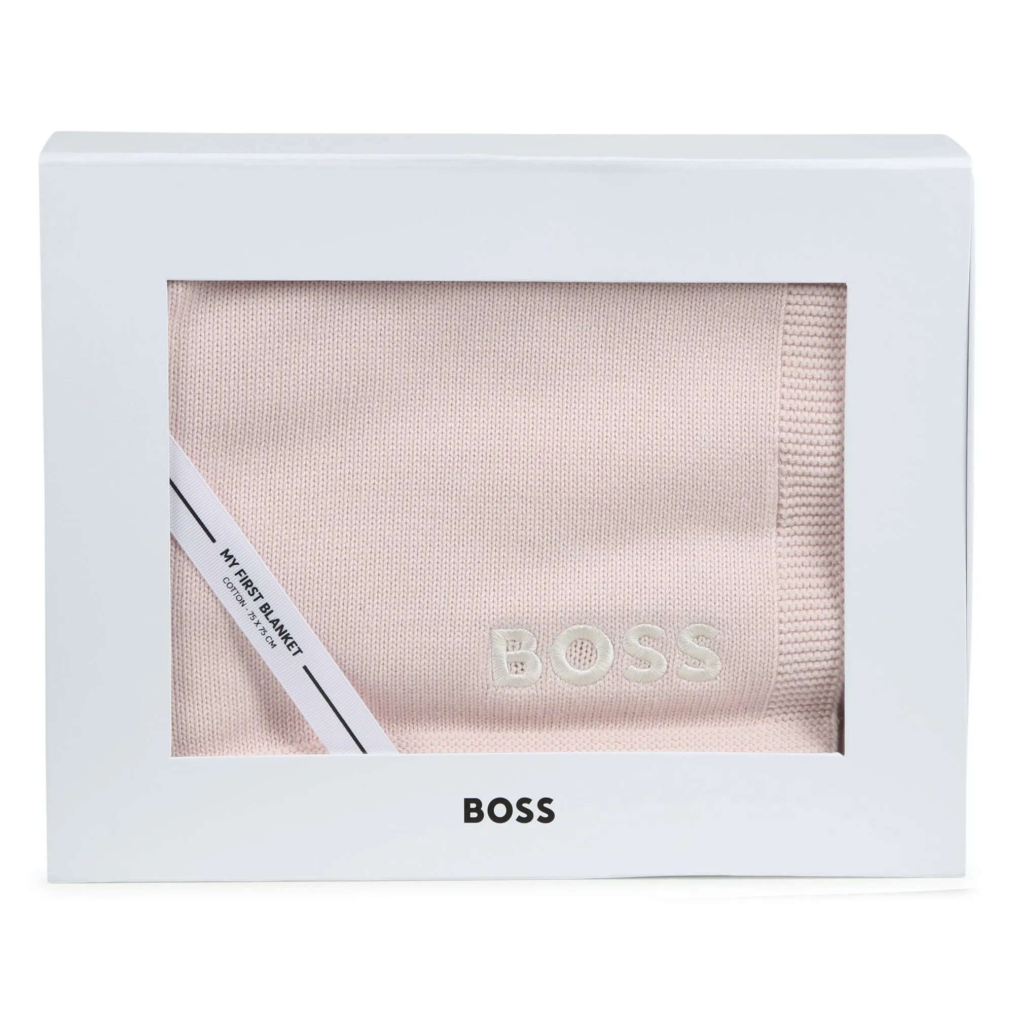 Boss - Pale pink blanket