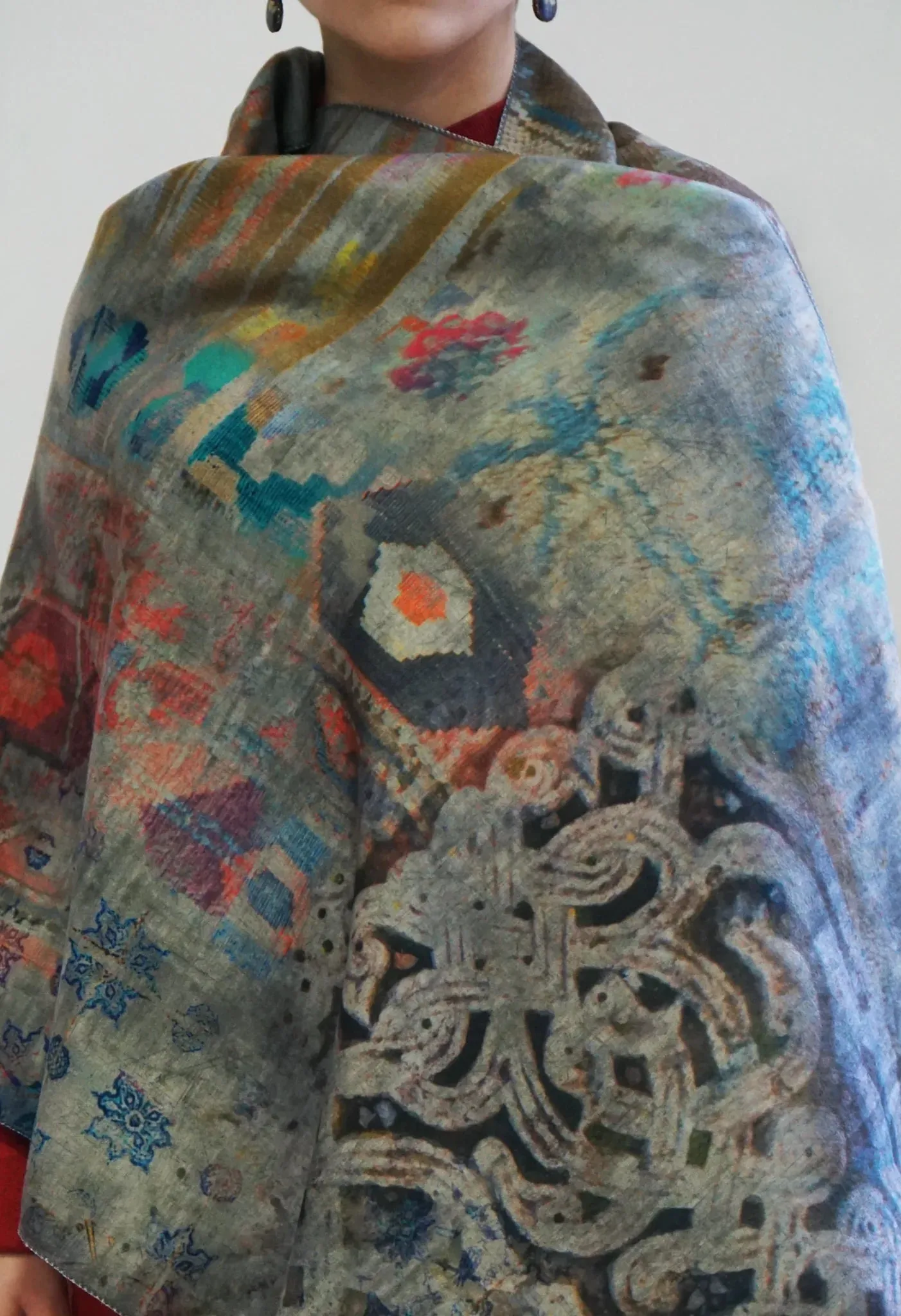 Centuries Old Memories Cashmere Shawl