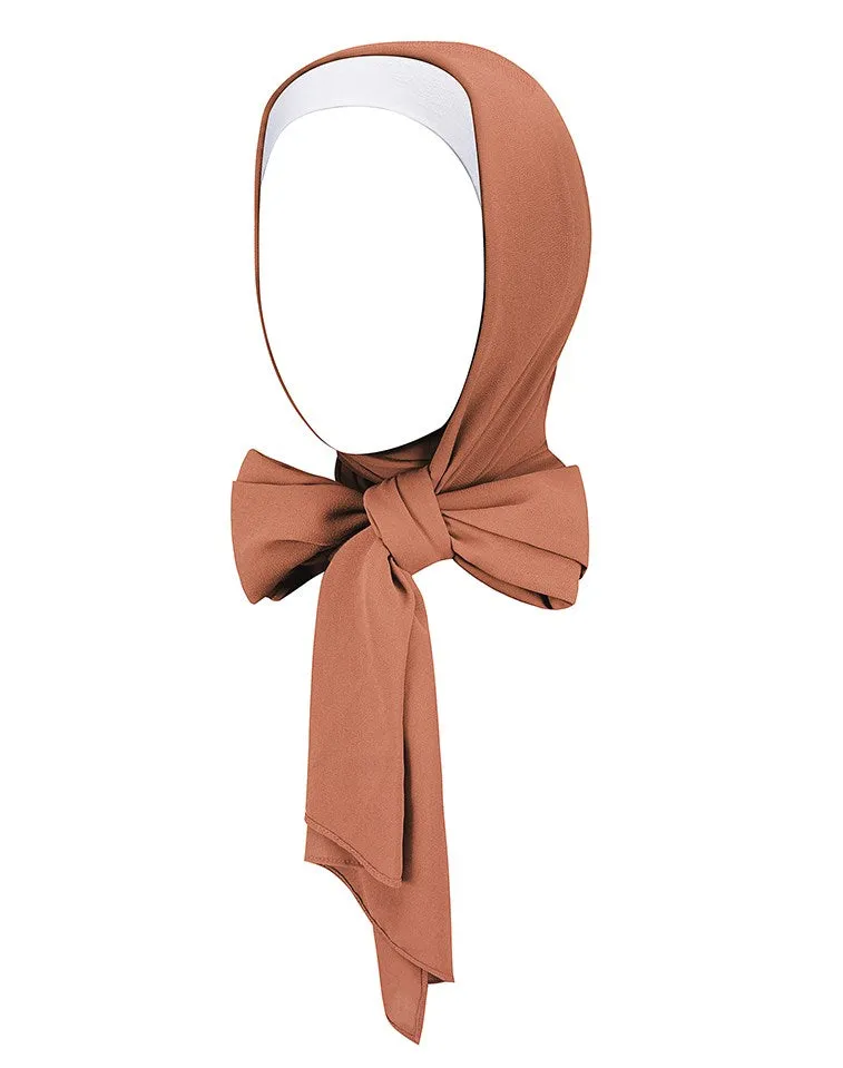 Chiffon Shawl - Shades of Orange
