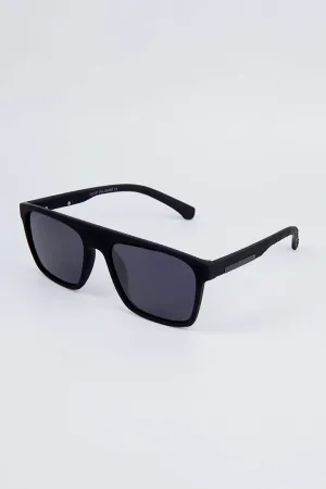 Classic Square Sunglasses - Black