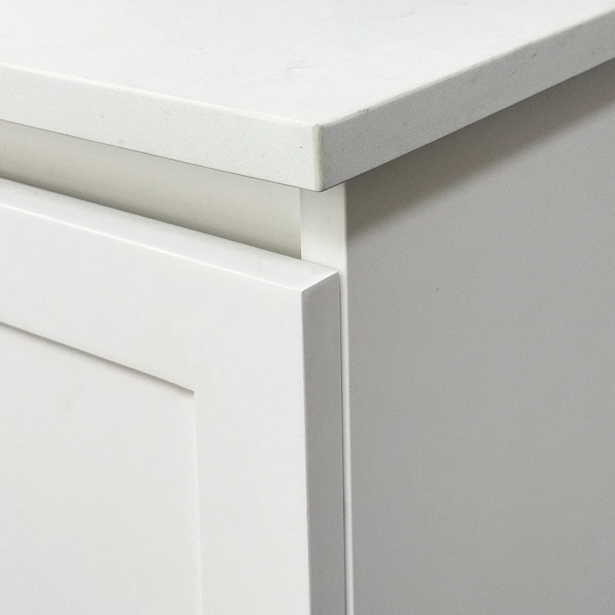 CLOVER 1500mm Wall Hung Bathroom Vanity   Ceramic Top