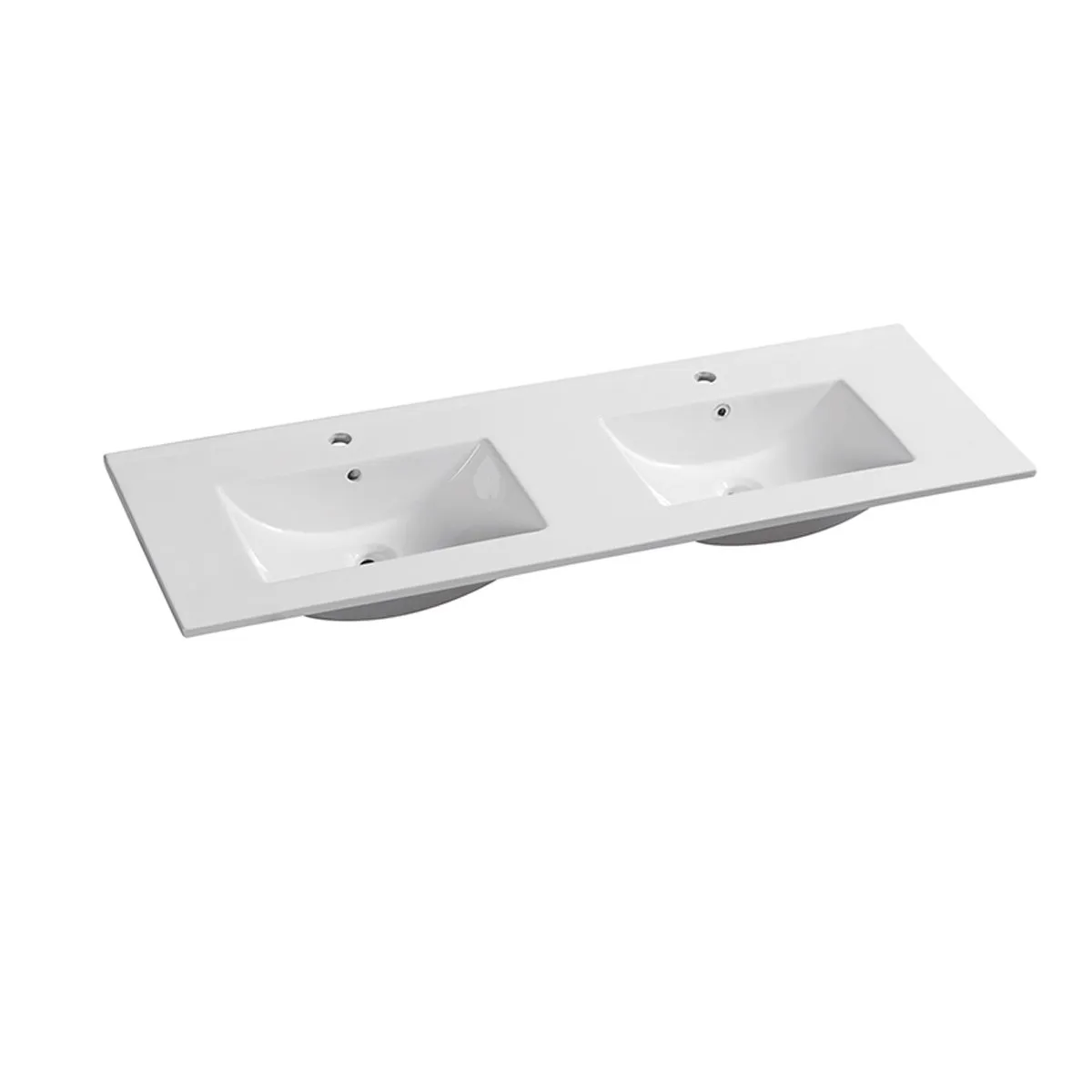 CLOVER 1500mm Wall Hung Bathroom Vanity   Ceramic Top