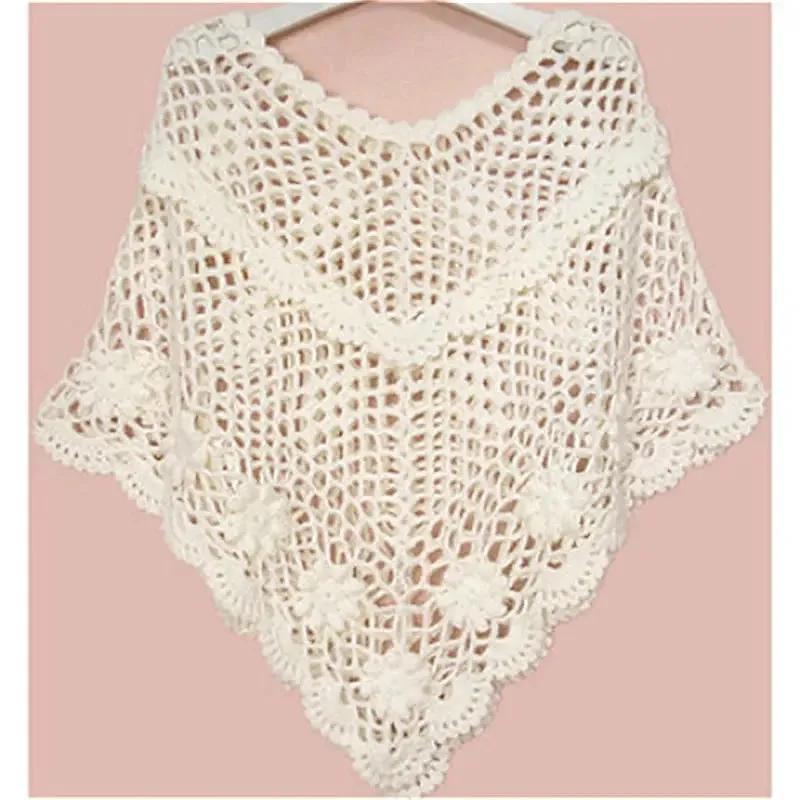 Crochet Hollow Shawl