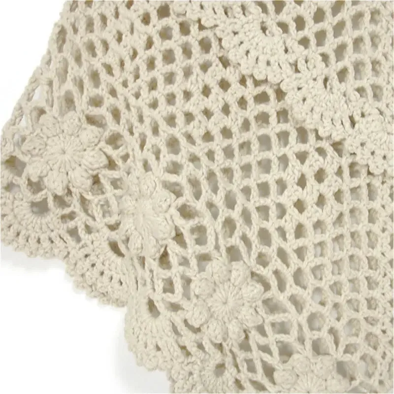 Crochet Hollow Shawl