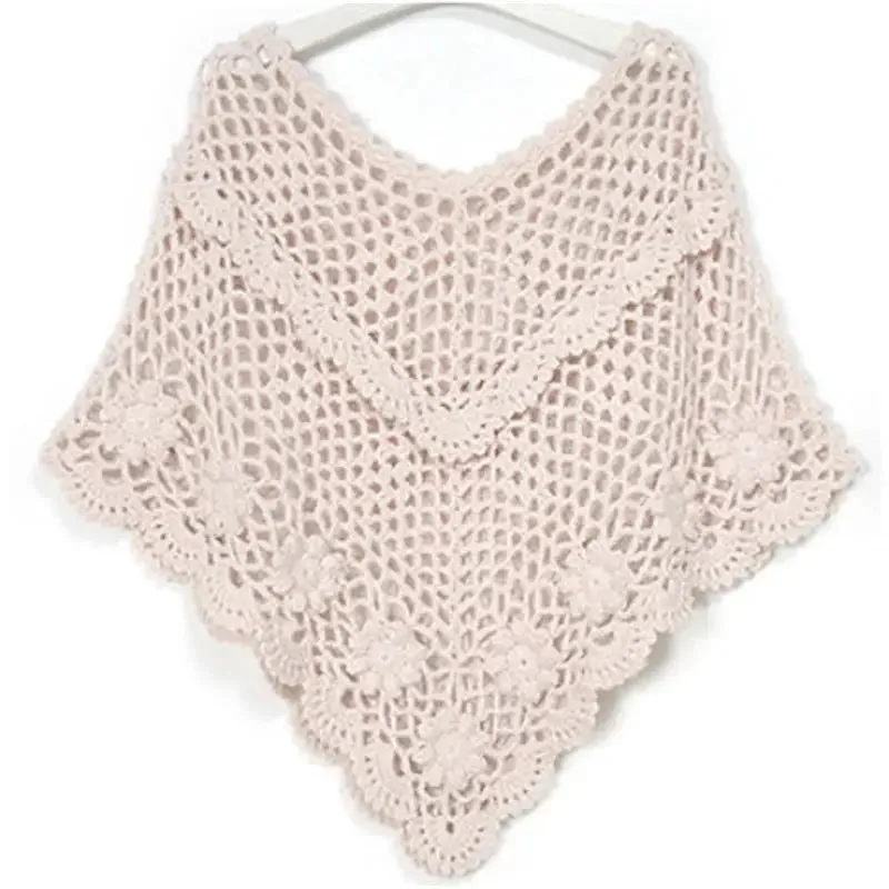Crochet Hollow Shawl