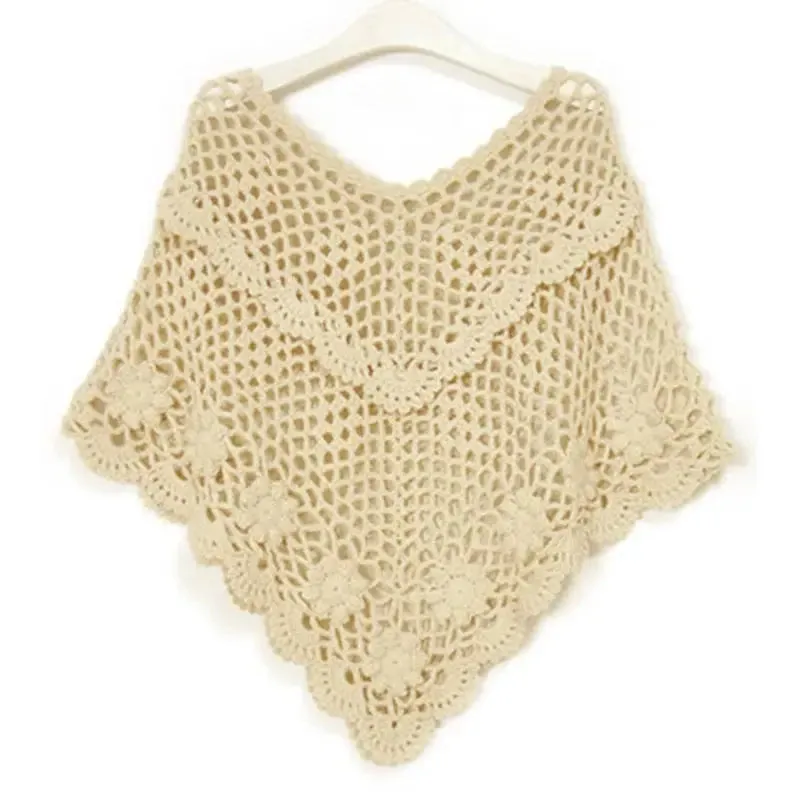Crochet Hollow Shawl