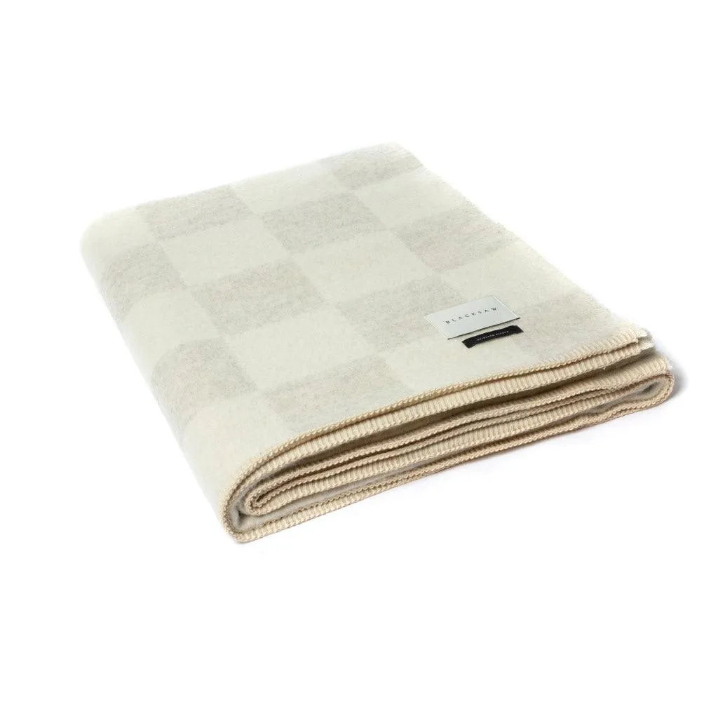 Crosby Zero Dye Heirloom Blanket - Shoji/Ivory