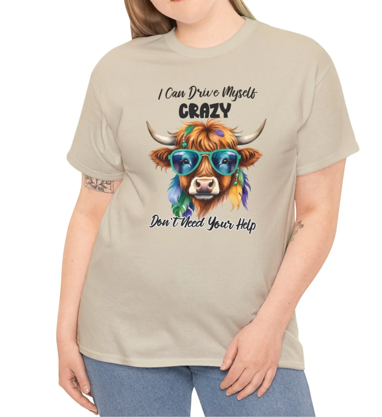 Drive Myself Crazy |  Cotton Tee