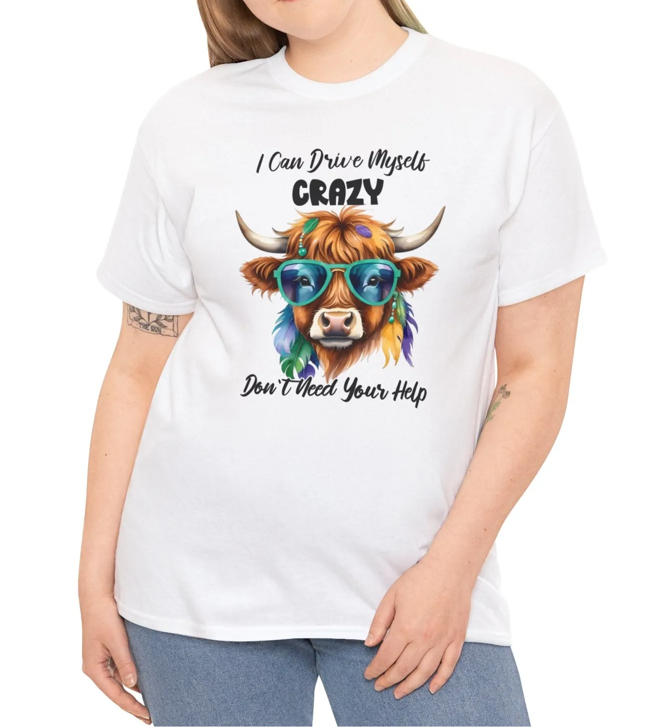Drive Myself Crazy |  Cotton Tee