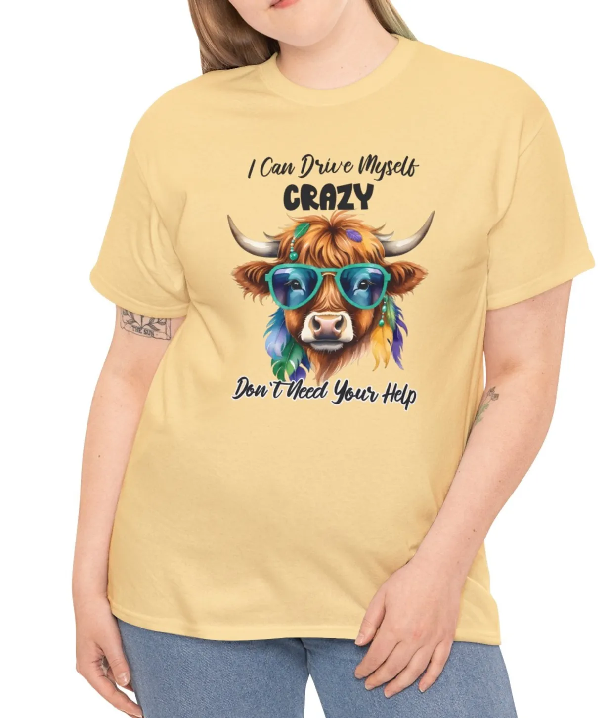 Drive Myself Crazy |  Cotton Tee