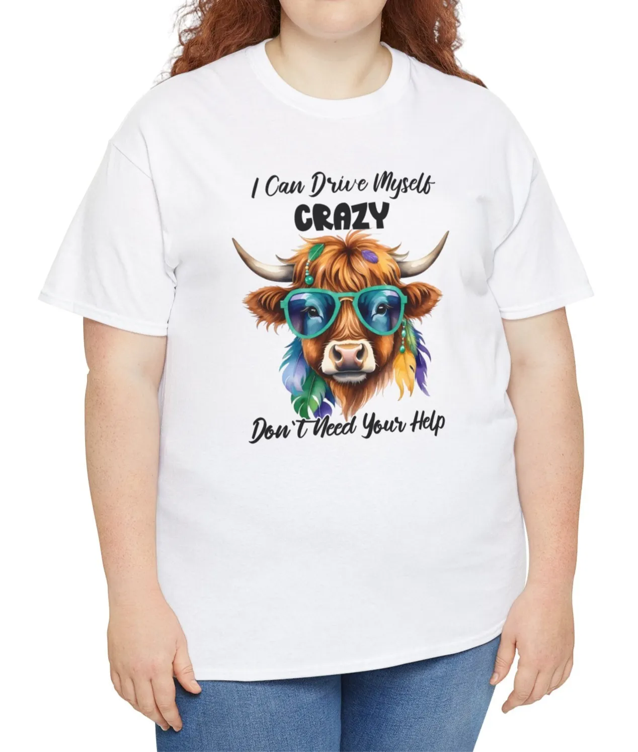 Drive Myself Crazy |  Cotton Tee