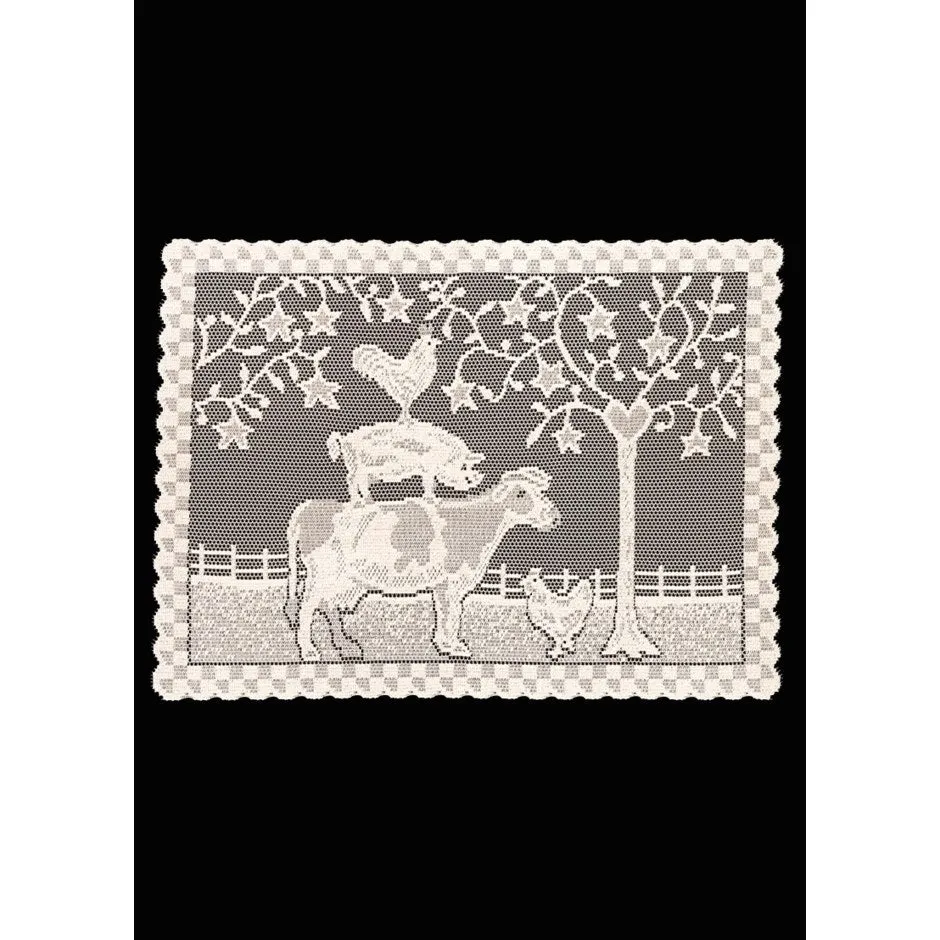 Farmhouse Lace Placemats