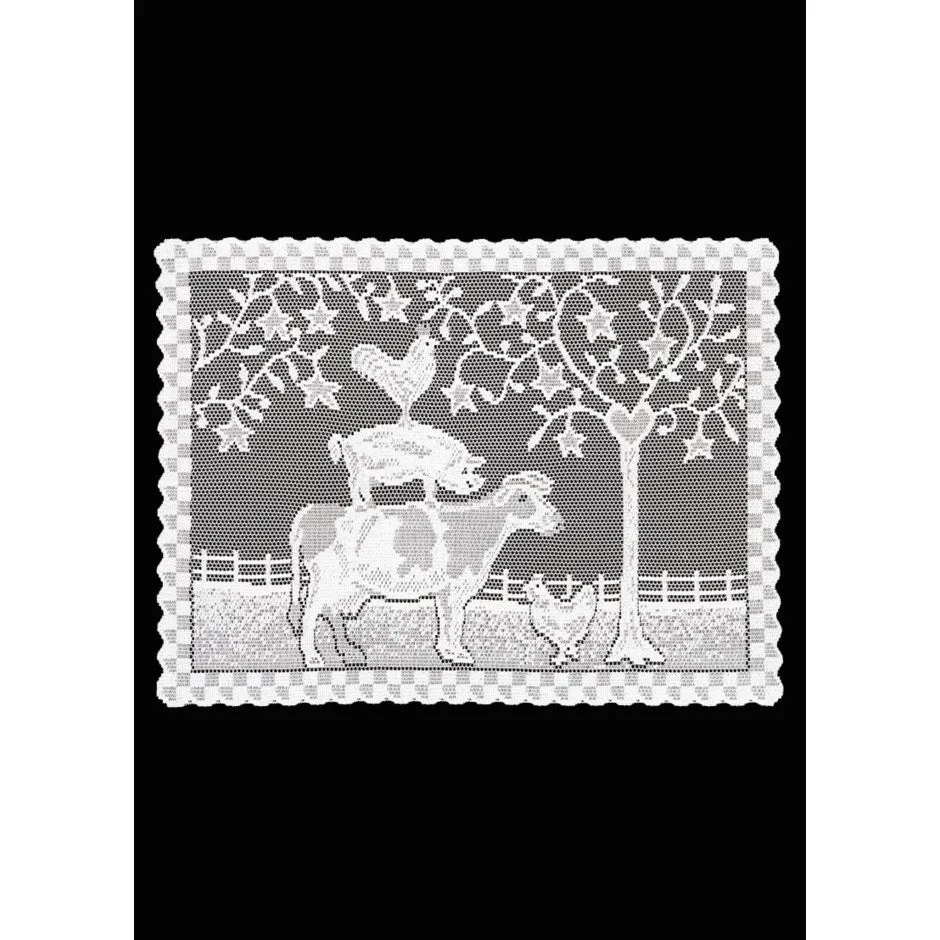 Farmhouse Lace Placemats