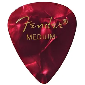 Fender 351 Pick Pack (12) Red MOTO Medium