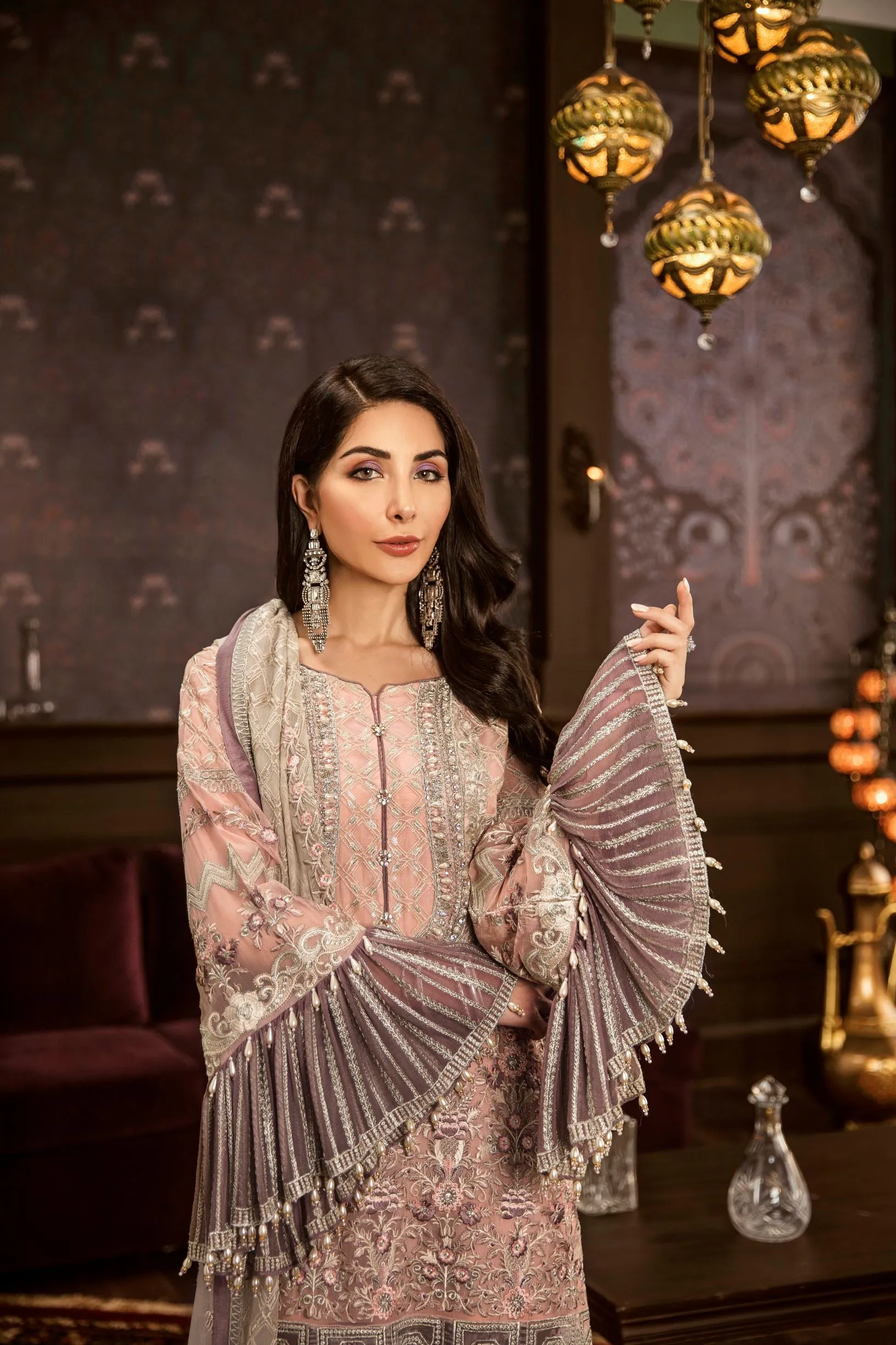 Flossie Embroidered Chiffon Collection – Luxury Edition Vol-5 – Mesmerising