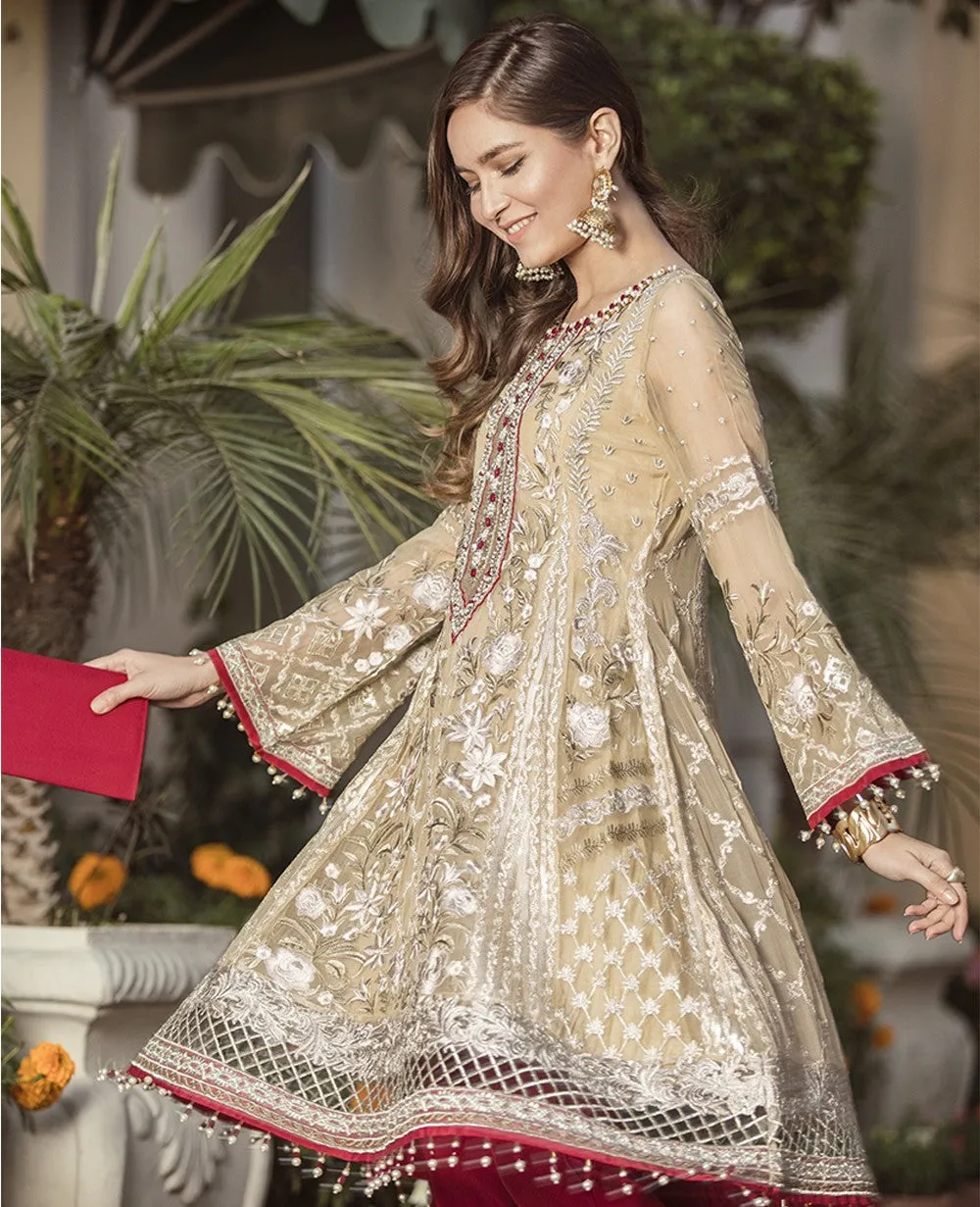 Flossie Embroidered Chiffon Lavish Luxury Edition – 10 Autumn Glory