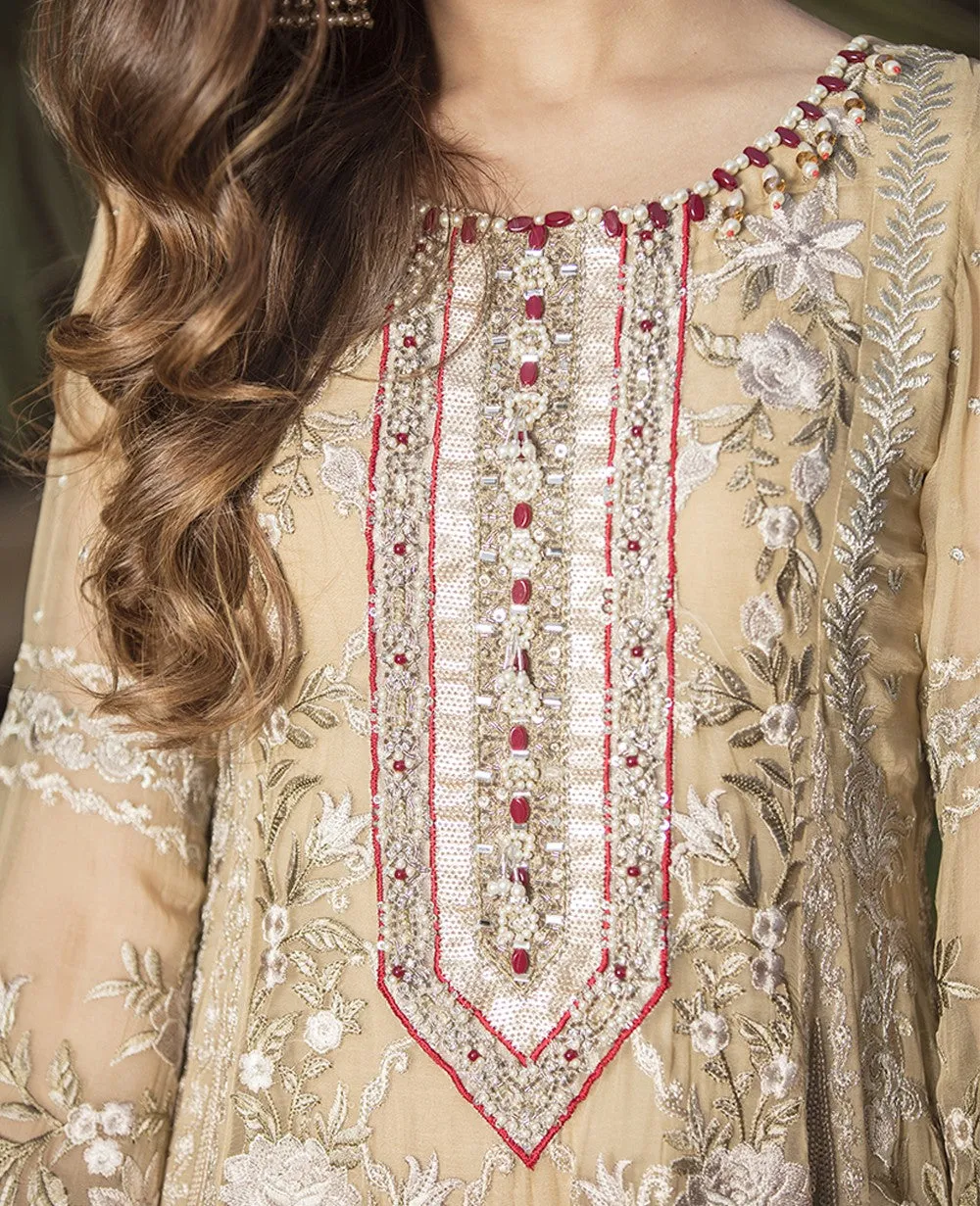 Flossie Embroidered Chiffon Lavish Luxury Edition – 10 Autumn Glory