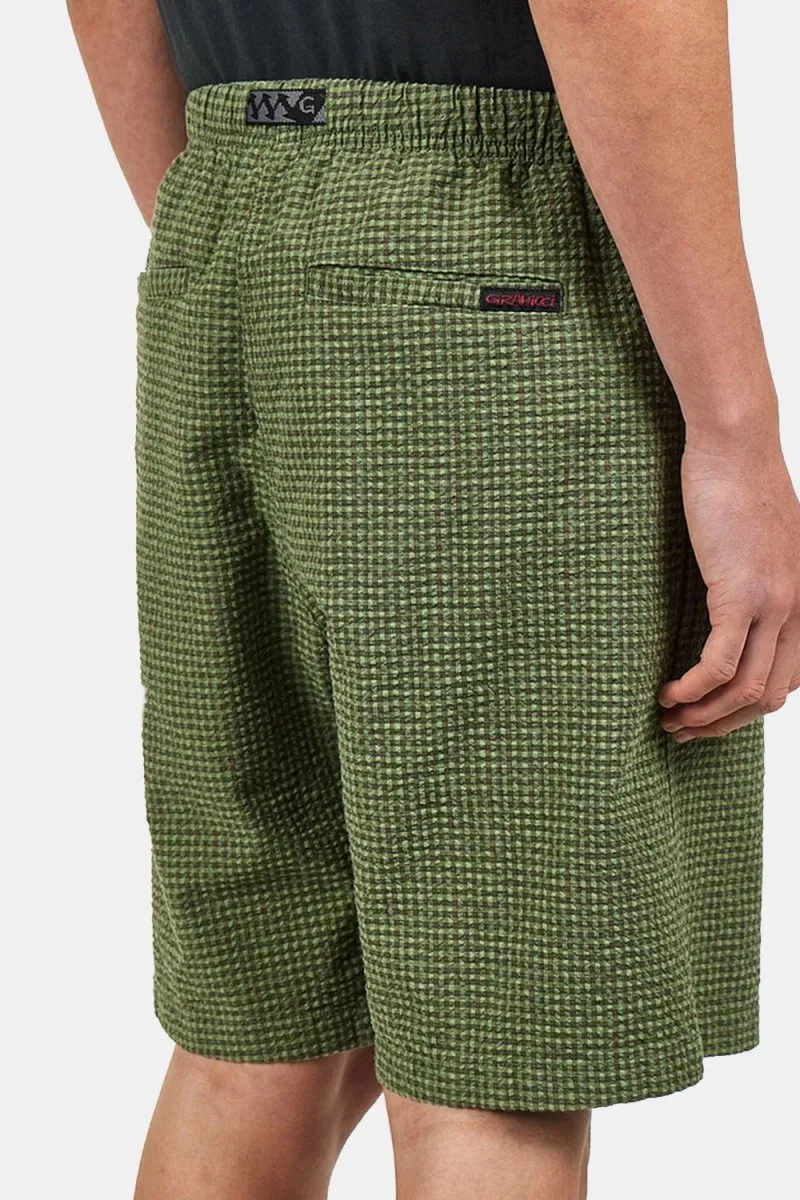 Gramicci O.G. Micro Plaid Seersucker G-Short (Mint)