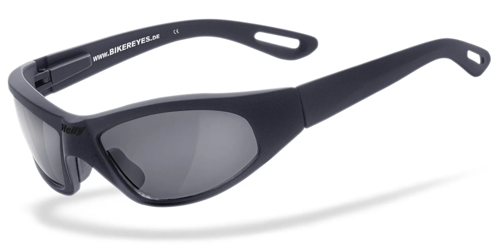 Helly Bikereyes Black Angel sunglasses, matte black