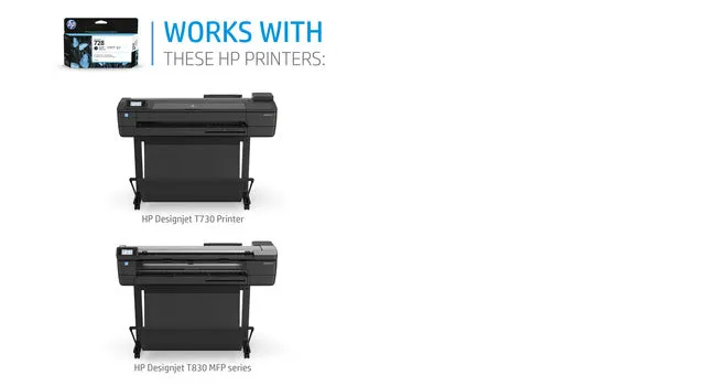 Hp 728 300-Ml Matte Black Designjet