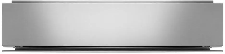 JennAir Rise JJD3024HL 24 Inch Electric Warming Drawer with 0.56 Cu. Ft. Capacity, Gentle Push To Open, Glass-Bottom Drawer Design, Concealed Controls, 400-Watt Heating Element, and Smooth Close Full-Extension Drawer: Stainless Steel