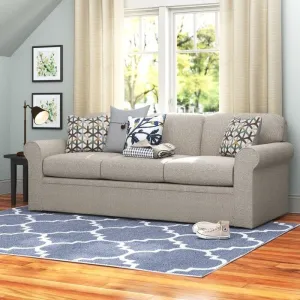 Jinita 3 Seater Fabric sofa for Living Room - Grey