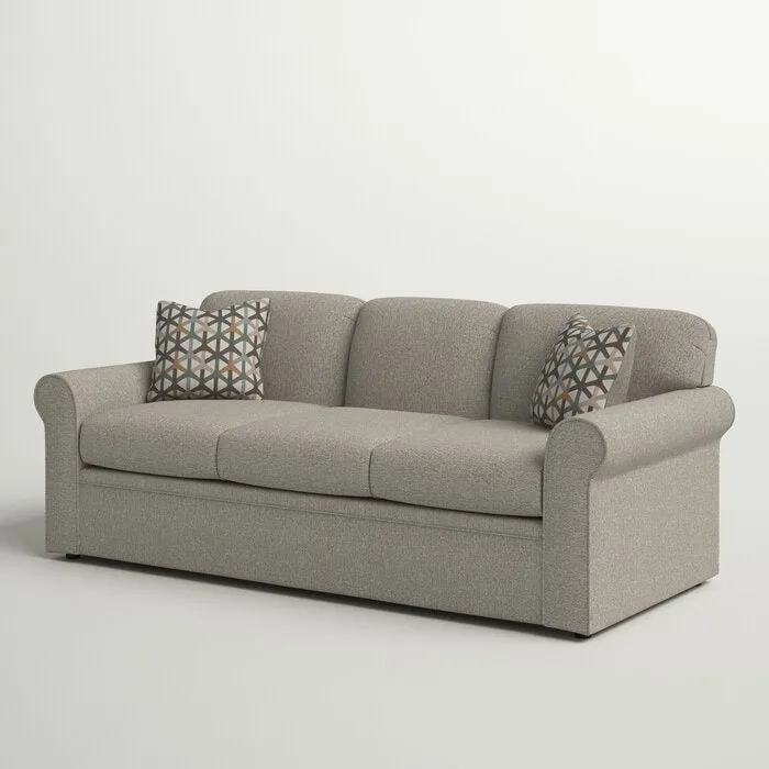 Jinita 3 Seater Fabric sofa for Living Room - Grey