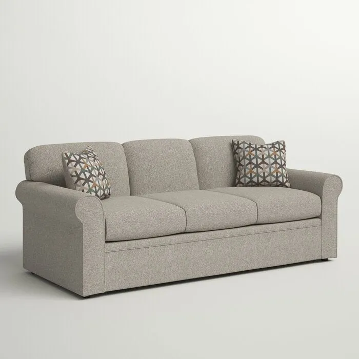 Jinita 3 Seater Fabric sofa for Living Room - Grey