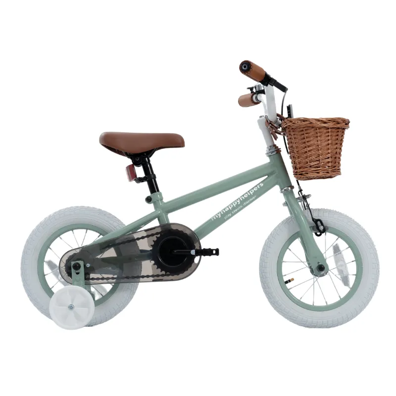 Kids Classic Steel Bike - Sage Green