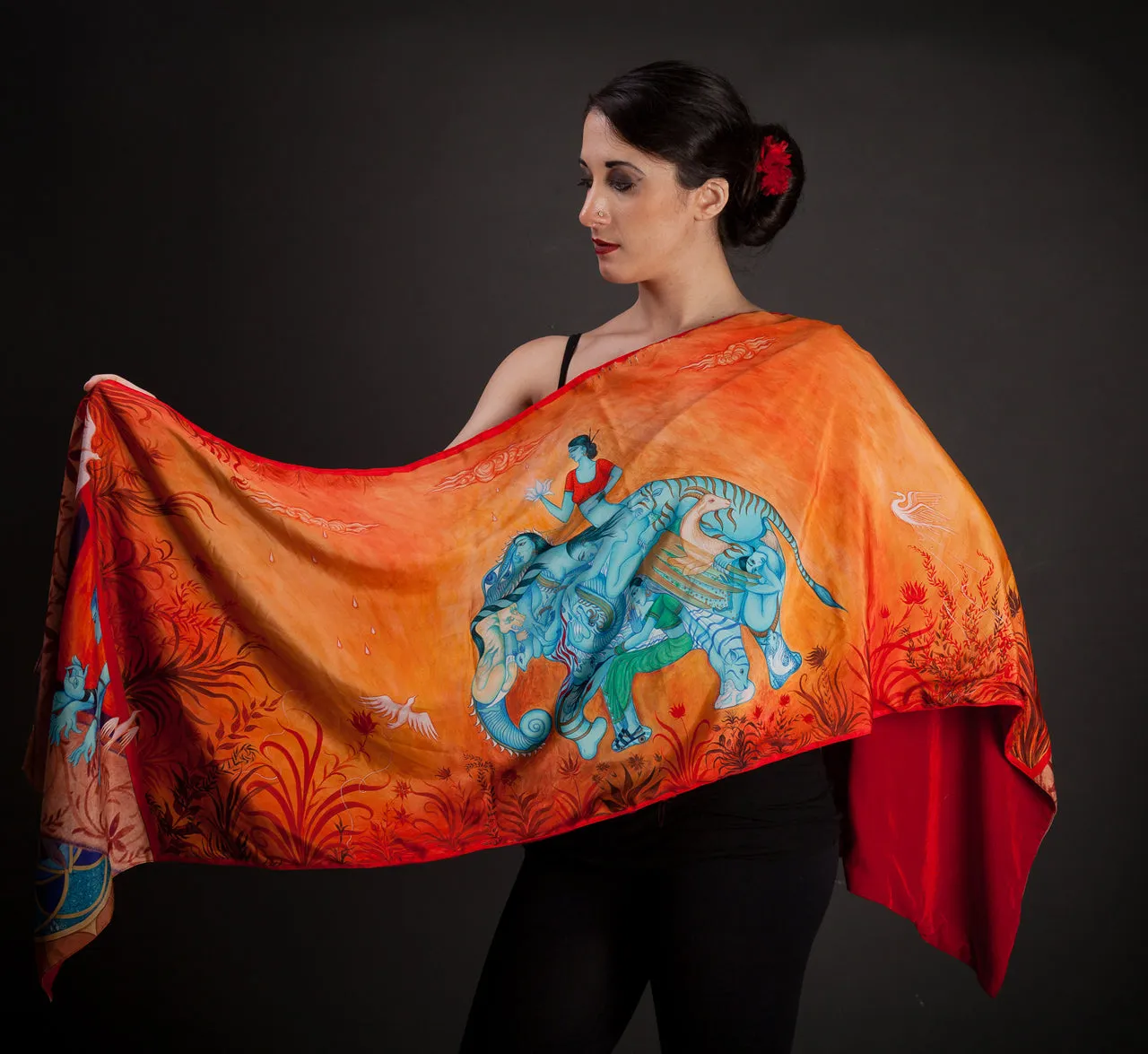 Laxmi - Velvet backing