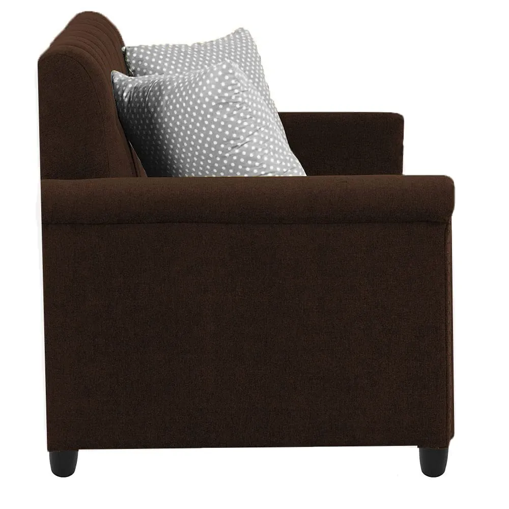 Malton 3 Seater Fabric Sofa with Cushion for Living Room