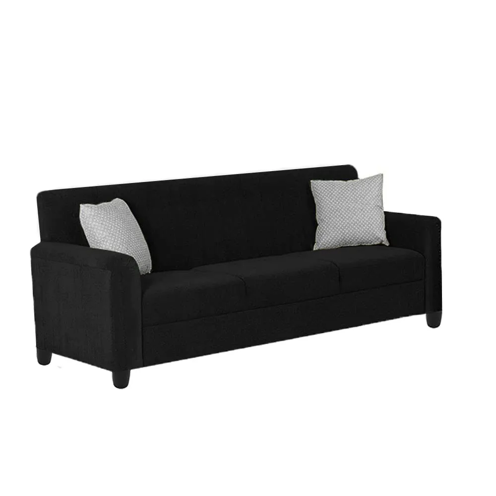 Malton 3 Seater Fabric Sofa with Cushion for Living Room